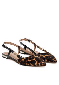 Guess Baleriny FLTFRY LEP05 Brązowy. Kolor: brązowy. Materiał: skóra #3