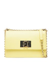 Furla Torebka 1927 BAFKACO ARE000 3684S Żółty. Kolor: żółty. Materiał: skórzane #6