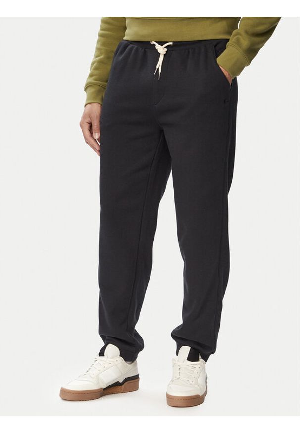 Quiksilver Spodnie dresowe EQYFB03391 Czarny Regular Fit. Kolor: czarny. Materiał: bawełna