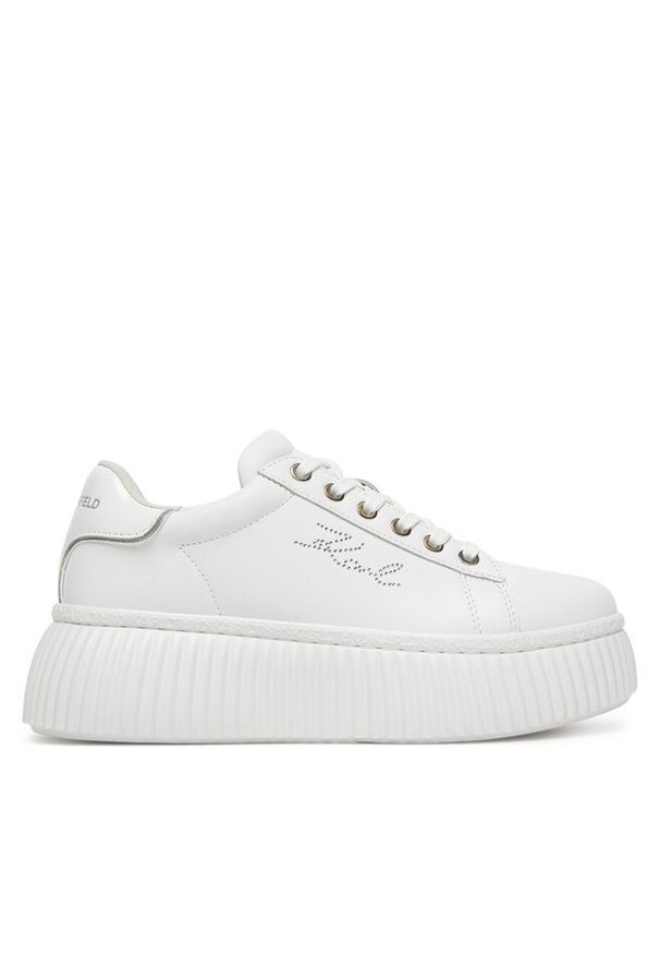 Karl Lagerfeld - Sneakersy KARL LAGERFELD. Kolor: biały