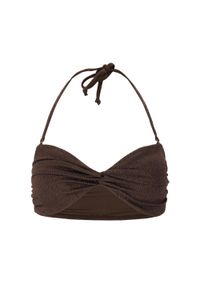 Damski top do kostiumu kąpielowego Athlecia Larinie. Kolor: pomarańczowy, brązowy, wielokolorowy #1