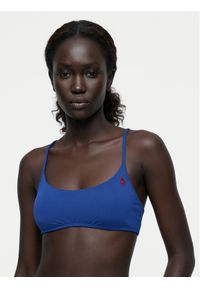 Polo Ralph Lauren Góra od bikini 21655538 Niebieski. Kolor: niebieski. Materiał: syntetyk #1