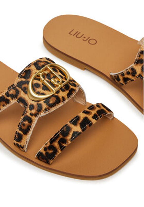 Liu Jo Klapki Saba 11 SA5083 PX131 Brązowy. Kolor: brązowy