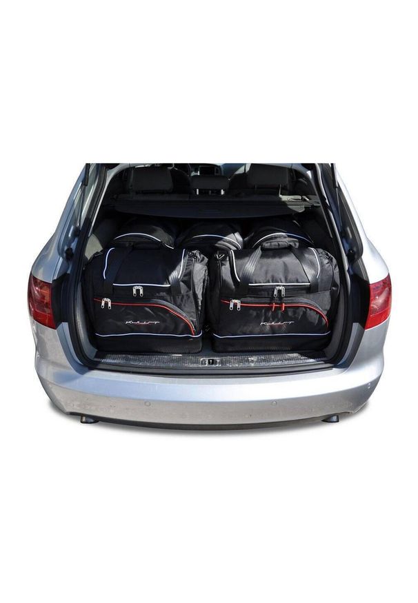 KJUST - Torby Do Bagażnika Audi A6 Avant 2004-2011 5Szt Kjust. Kolor: czarny. Styl: sportowy