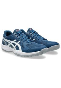 Asics - Buty do siatkówki męskie, Upcourt 6. Kolor: biały, wielokolorowy, niebieski, szary. Sport: siatkówka