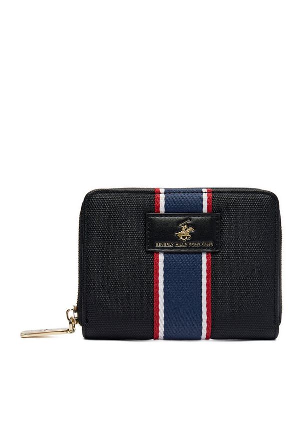 Beverly Hills Polo Club Portfel CEO-BHPC-W1-005-AW25 Czarny. Kolor: czarny. Materiał: materiał