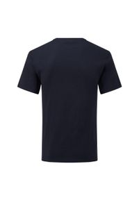 FRUIT OF THE LOOM - Koszulka Unisex Dla Dorosłych Z Dekoltem W Serek. Typ kołnierza: dekolt w serek. Kolor: niebieski