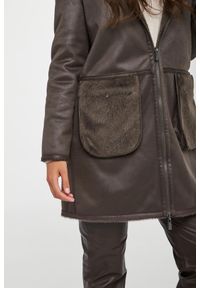 Kożuch damski dwustronny DIEGO M #4