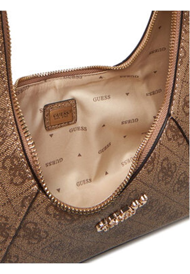 Guess Torebka Calista HWSG73 34170 Beżowy. Kolor: beżowy. Materiał: skórzane