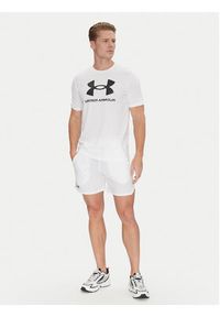 Under Armour Szorty sportowe Vanish Woven 6in 1373718 Biały Regular Fit. Kolor: biały. Materiał: syntetyk #5