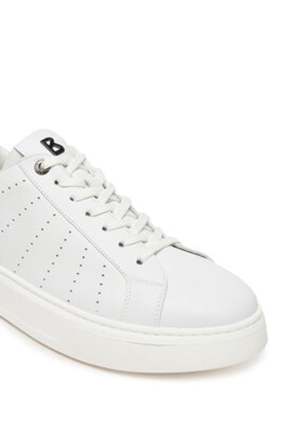 Bogner Sneakersy Milan 19 12520045 Biały. Kolor: biały. Materiał: skóra