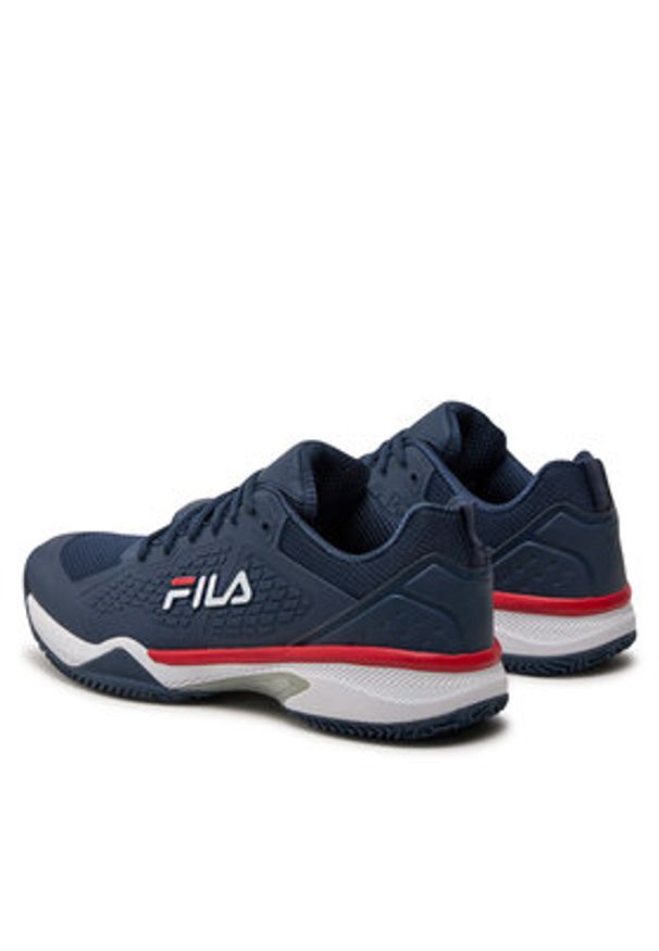 Fila Buty do tenisa Sabbia Lite 2 FTM23112 Granatowy. Kolor: niebieski. Materiał: materiał. Sport: tenis
