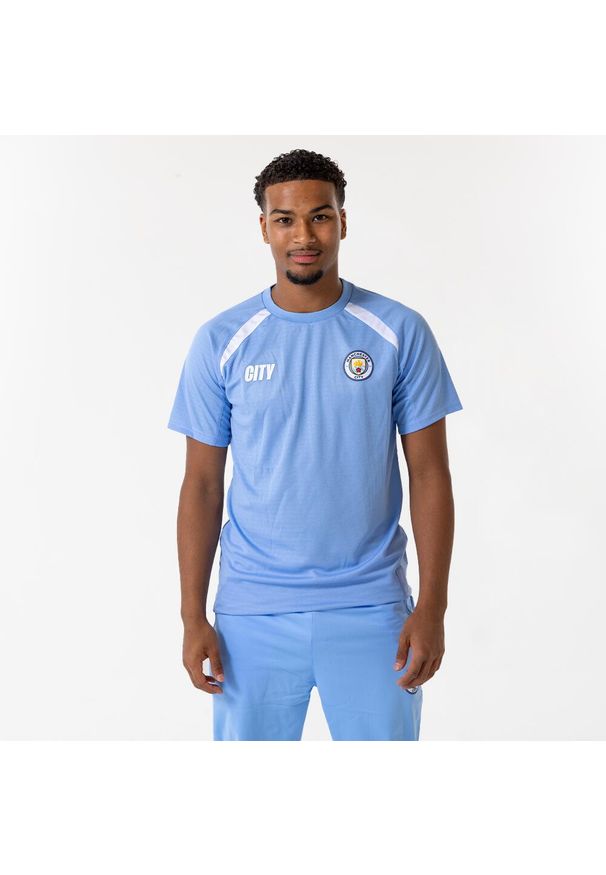 MANCHESTER CITY - Koszulka Domowa Manchester City Męska 25/26. Kolor: niebieski. Sport: piłka nożna