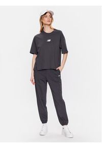 New Balance T-Shirt WT31511 Szary Oversize. Kolor: szary. Materiał: bawełna #3