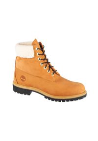 Timberland - Buty zimowe męskie, Premium 6 In WP Boot. Kolor: żółty. Sezon: zima