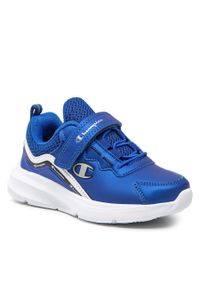 Sneakersy Champion Shout Out B Ps S32451-CHA-BS036 Rbl/Wht/Nbk. Kolor: niebieski. Materiał: skóra #1
