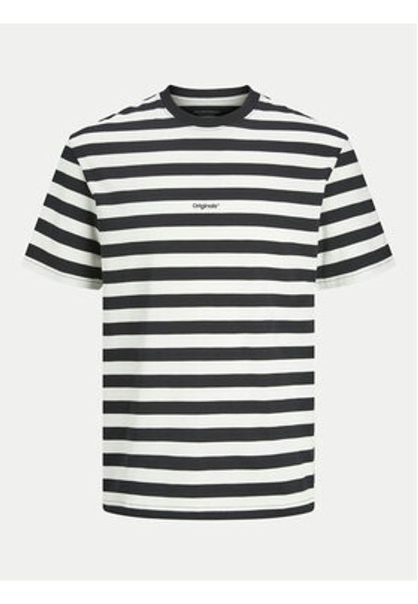 Jack & Jones T-Shirt Vesterbro 12265748 Czarny Relaxed Fit. Kolor: czarny. Materiał: bawełna