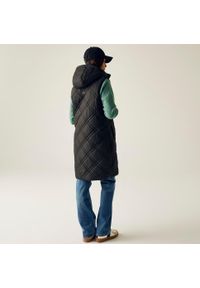 Regatta - Kamizelka damska ocieplana długa Rurietta. Kolor: czarny. Materiał: puch. Długość rękawa: bez rękawów. Długość: długie. Styl: elegancki #2