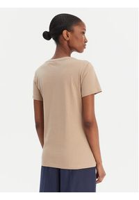 BOSS T-Shirt Elove 50554696 Brązowy Regular Fit. Kolor: brązowy. Materiał: bawełna #3