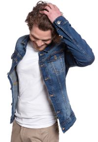 Blend - BLEND DENIM JACKET 20705639 76201. Kolor: niebieski. Materiał: denim #9