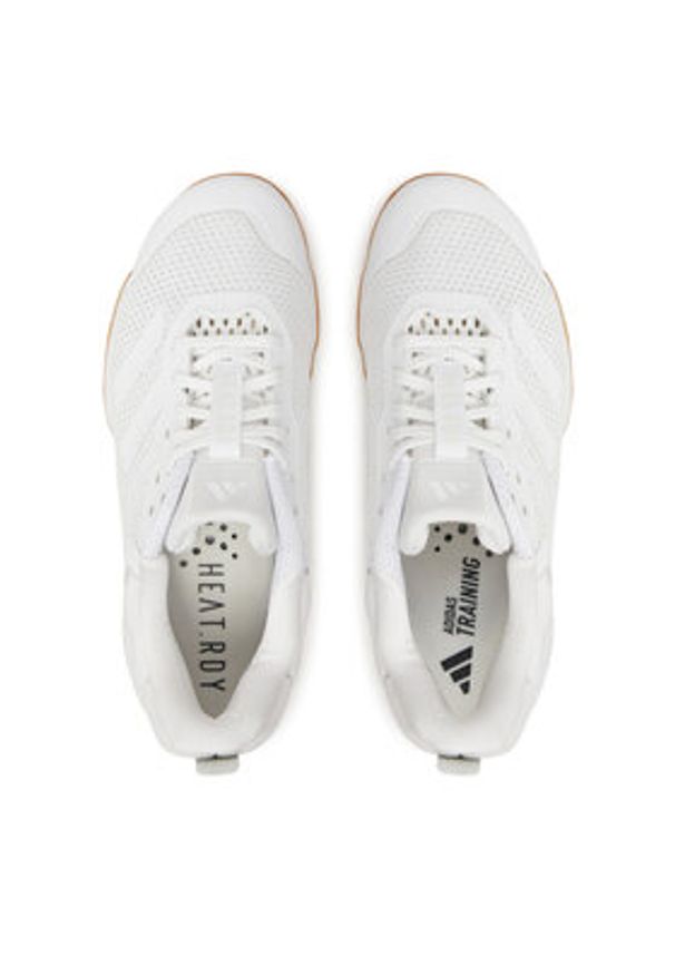 Adidas - adidas Buty na siłownię Dropset 3 ID8628 Biały. Kolor: biały. Materiał: mesh, materiał. Sport: fitness