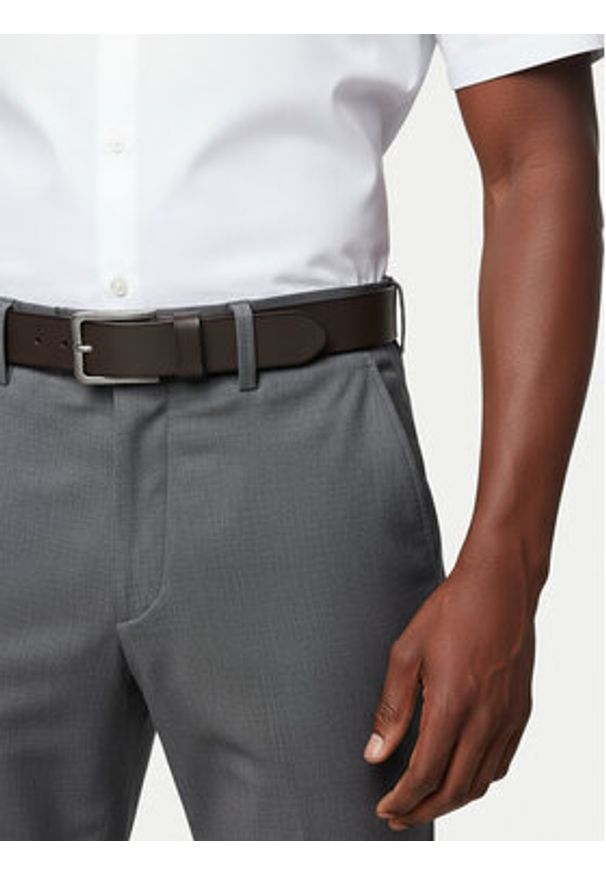 Gino Rossi Pasek C-HENRY-ZP23039 Brązowy. Kolor: brązowy. Materiał: skóra