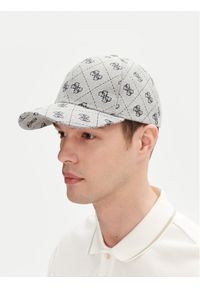 Guess Czapka z daszkiem M5GZ18 WGUE0 Szary. Kolor: szary. Materiał: materiał, bawełna