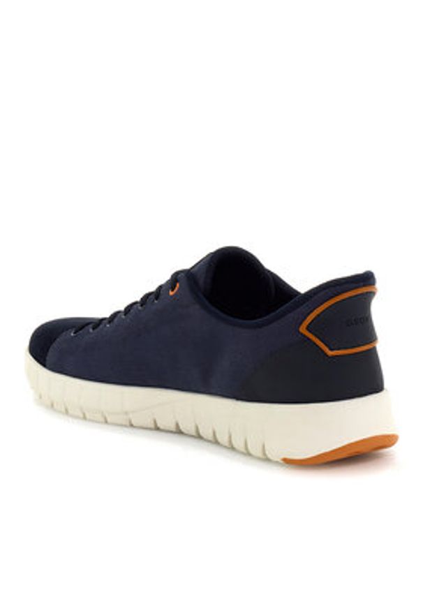 Geox Sneakersy U Flextride Plus U65MAC 01022 C4002 Granatowy. Kolor: niebieski. Materiał: materiał