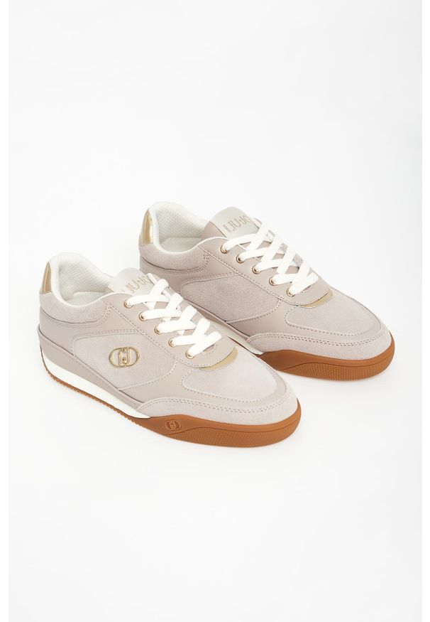 Liu Jo - Sneakersy damskie zamszowe LIU JO. Materiał: zamsz