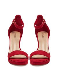 DeeZee Sandały SE008 Czerwony. Kolor: czerwony. Materiał: materiał #4