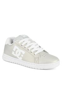 DC Shoes Sneakersy GAVELER ADJS700082-MSL Srebrny. Kolor: srebrny. Materiał: skóra