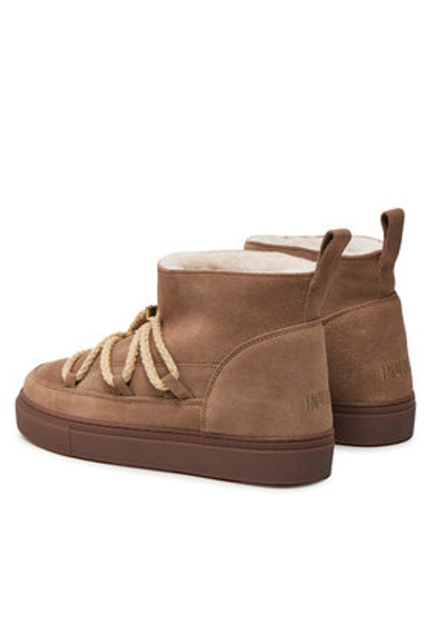 Inuikii Śniegowce Classic Low 75202-004 Beżowy. Kolor: beżowy. Materiał: zamsz, skóra