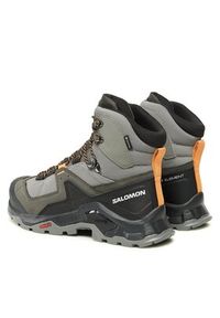 salomon - Salomon Trekkingi Quest Element GORE-TEX L47157300 Czarny. Kolor: czarny. Materiał: nubuk, skóra. Technologia: Gore-Tex. Sport: turystyka piesza #4