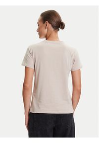 Liu Jo Sport T-Shirt TF5162 JS923 Beżowy Regular Fit. Kolor: beżowy. Materiał: bawełna. Styl: sportowy #3