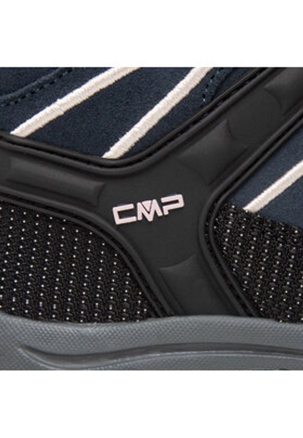 CMP Trekkingi Kids Rigel Mid Treking Shoe Wp 3Q12944J Granatowy. Kolor: niebieski. Materiał: zamsz, skóra. Sport: turystyka piesza