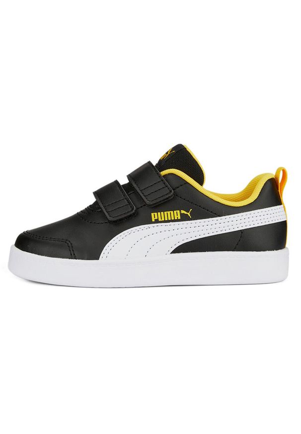 Buty do chodzenia dla dzieci Puma Courtflex V2 V PS. Kolor: czarny. Sport: turystyka piesza