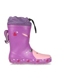 Regatta - Kalosze turystyczne dziecięce Mudplay. Kolor: różowy #1