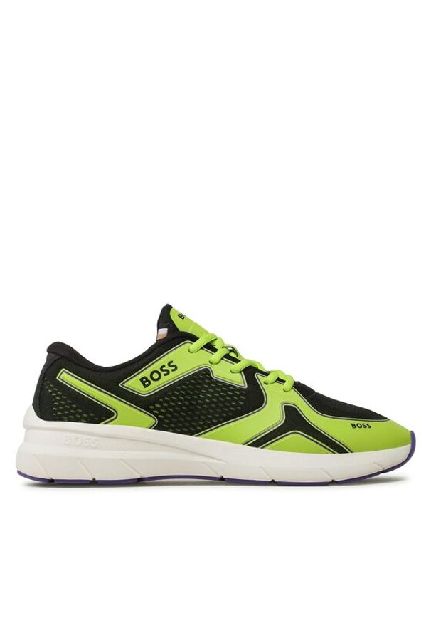 BOSS - Boss Sneakersy Owen Runn 50493217 Zielony. Kolor: zielony. Materiał: materiał