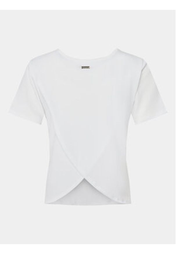Athlecia T-Shirt Sisith W S/S Tee EA233349 Biały Regular Fit. Kolor: biały. Materiał: syntetyk
