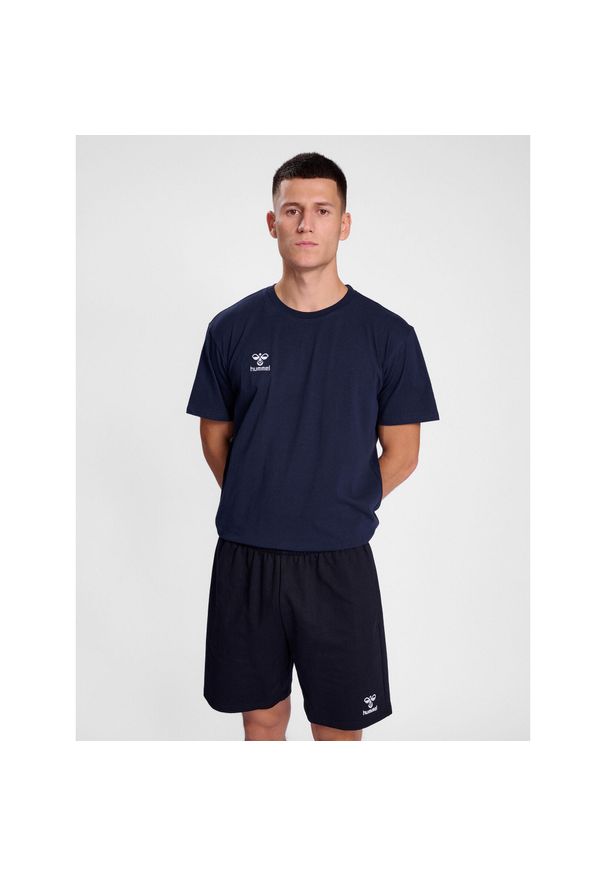 Koszulka Hummel Go 2.0. Kolor: niebieski. Sport: piłka nożna