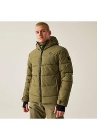 DARE 2B - Kurtka narciarska męska z membraną Camber II Dare 2b. Kolor: zielony, brązowy, wielokolorowy. Materiał: tkanina. Sezon: zima. Sport: narciarstwo #1