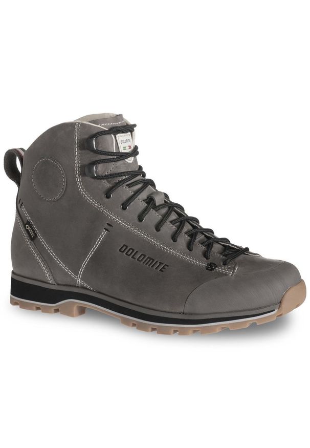 Buty trekkingowe męskie Dolomite Cinquantaquattro High FG GTX. Kolor: brązowy, szary, wielokolorowy