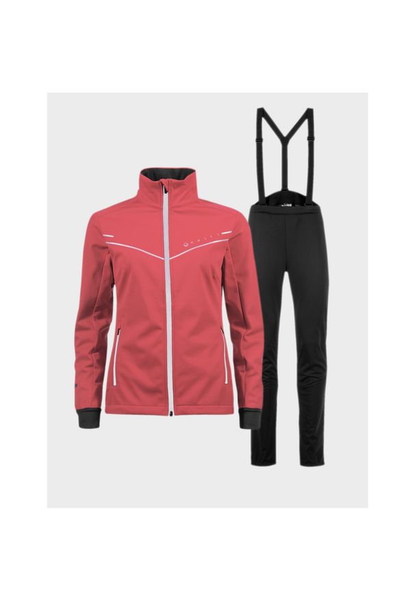 Komplet do narciarstwa biegowego damski Halti Vire XCT. Kolor: różowy. Sezon: zima. Sport: narciarstwo