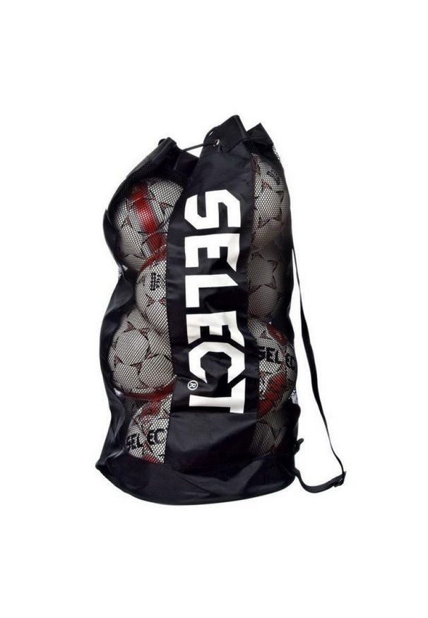 SELECT - Torba Piłkarska Z Logo. Kolor: czarny. Sport: piłka nożna