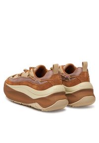 Moon Boot Sneakersy Moon247 Xlace 80D2490090 Brązowy. Kolor: brązowy. Materiał: zamsz, skóra #6