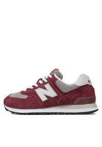 New Balance Sneakersy U574BGH Bordowy. Kolor: czerwony. Materiał: materiał. Model: New Balance 574