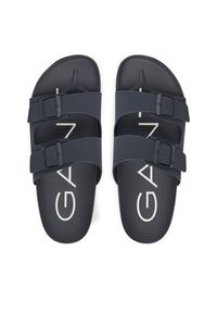 GANT - Gant Klapki Palbuddy 30634893 Granatowy. Kolor: niebieski. Materiał: skóra #4