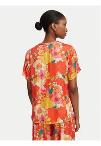 Liu Jo T-Shirt WA6512 T473A Czerwony Regular Fit. Kolor: czerwony. Materiał: wiskoza #4