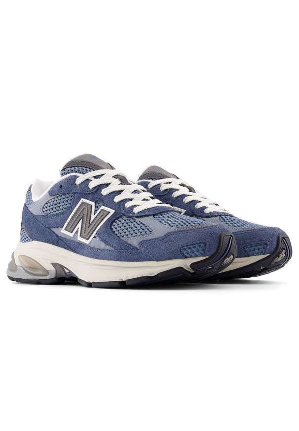 Buty unisex New Balance ABZORB U2010WNV – niebieskie. Kolor: niebieski. Materiał: guma, zamsz. Szerokość cholewki: normalna. Sezon: lato. Sport: bieganie