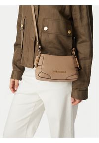Love Moschino - LOVE MOSCHINO Torebka JC4096PP1PLT1105 Beżowy. Kolor: beżowy. Materiał: skórzane #1